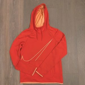 Coral nike hoodie #nike #hoodie